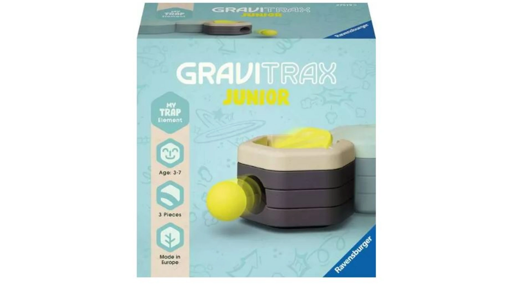 Ловушка gravitrax junior element расширение marble run Ravensburger Beschäftigung