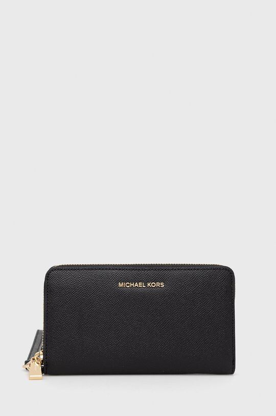 

Кожаный кошелек 34F9GTVE3L MICHAEL Michael Kors, черный