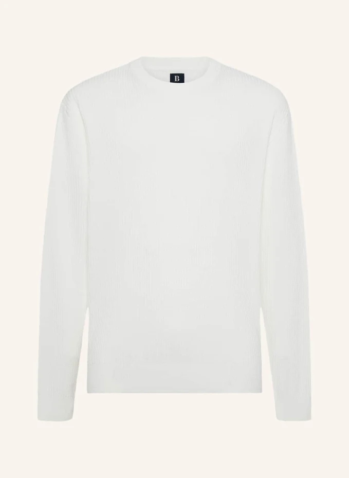 Пуловер Boggi Milano, белый футболка boggi milano белый
