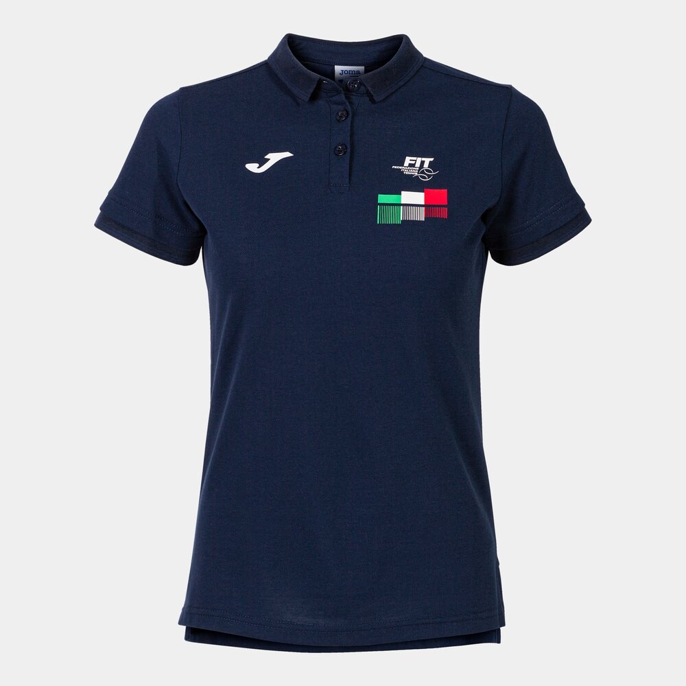 

Поло Joma Italian Tennis Federation, синий