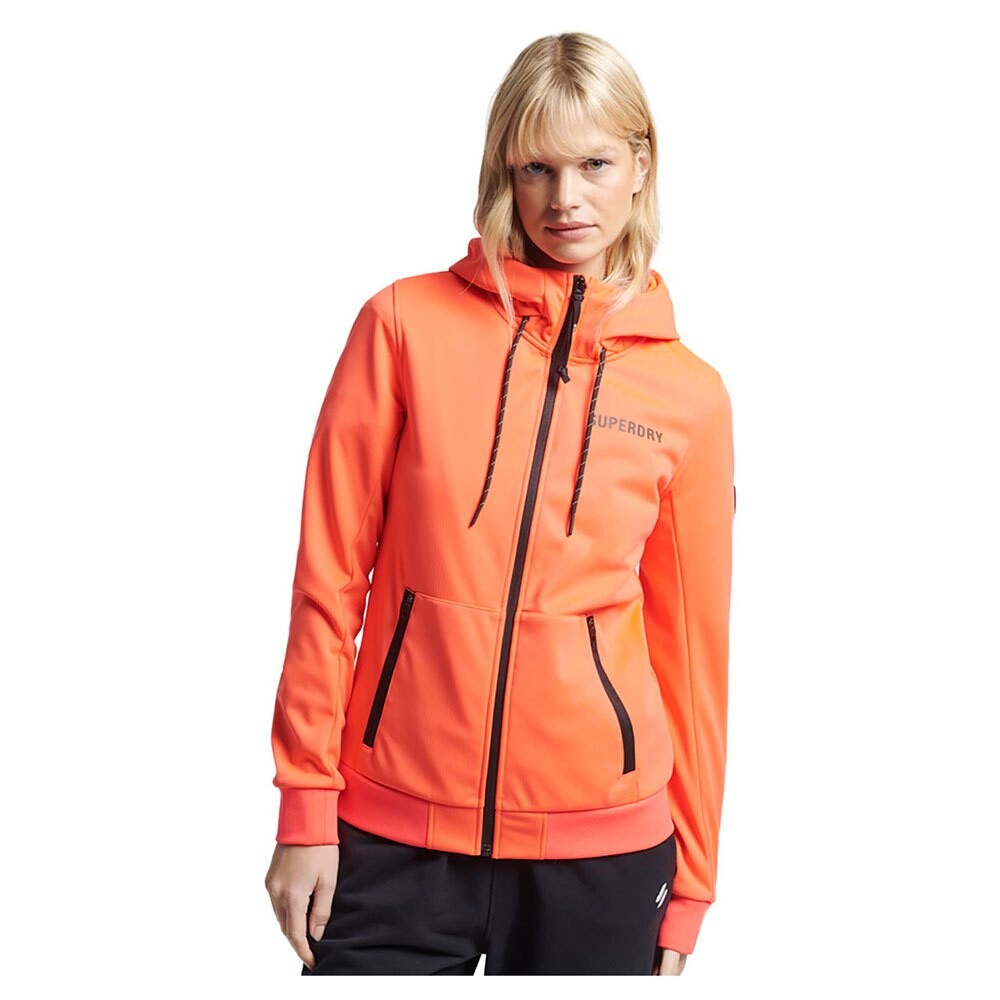 Куртка Superdry Code Tech Softshell, оранжевый