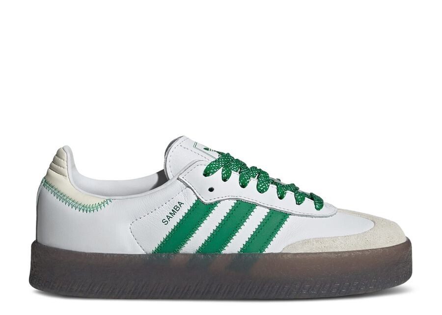 

Кроссовки adidas Wmns Sambae, цвет White Green Gum
