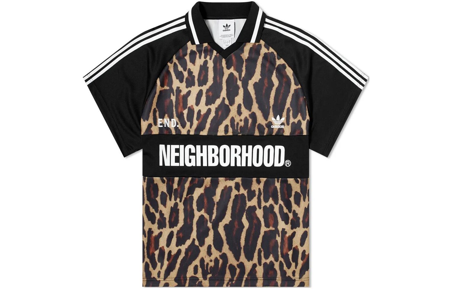 

Мужская рубашка поло Neighborhood X Brown Adidas Originals, коричневый