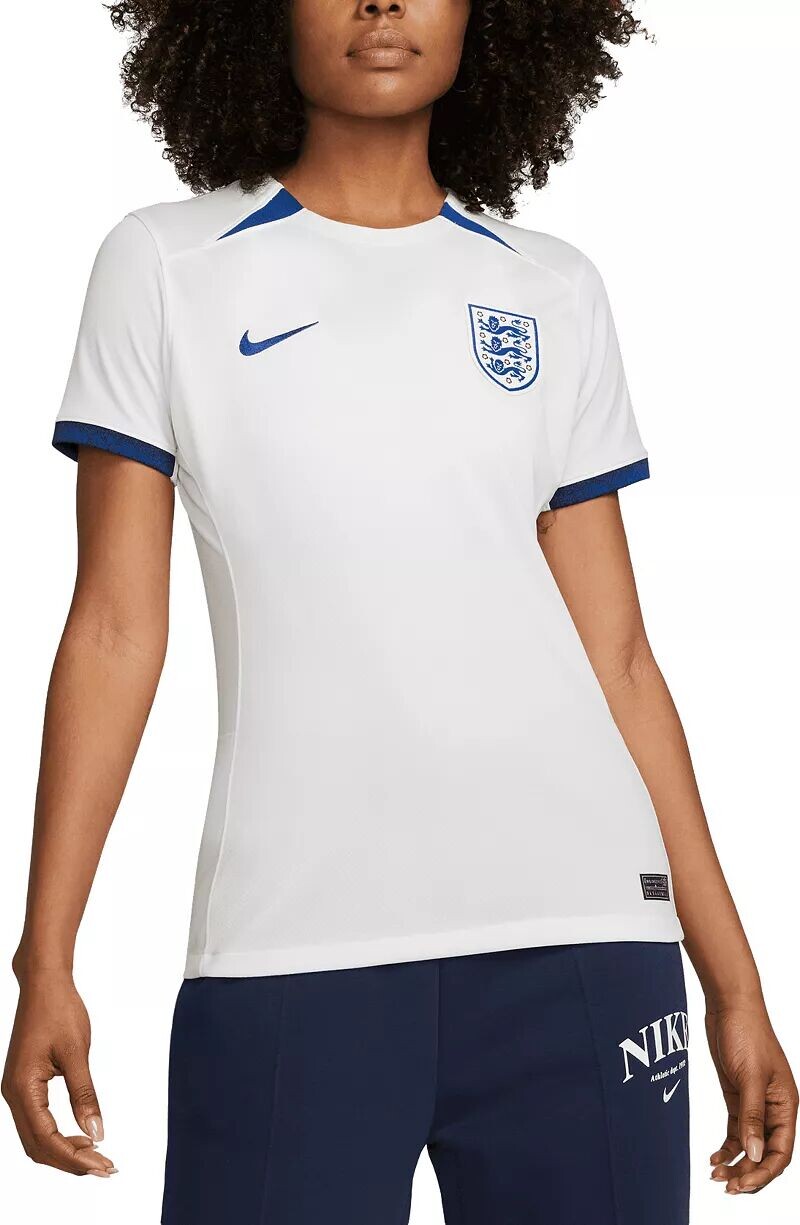 

Женская домашняя футболка Nike England 2023, реплика