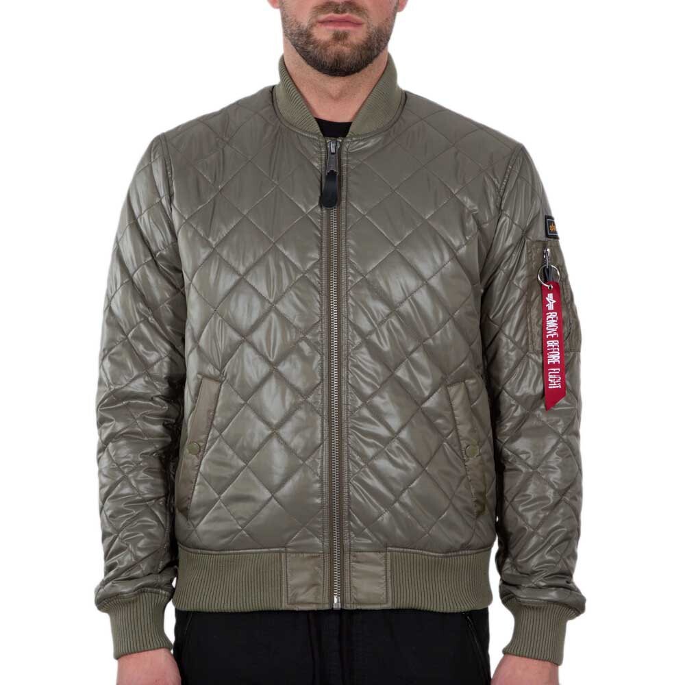 

Куртка Alpha Industries MA-1 DQ, зеленый