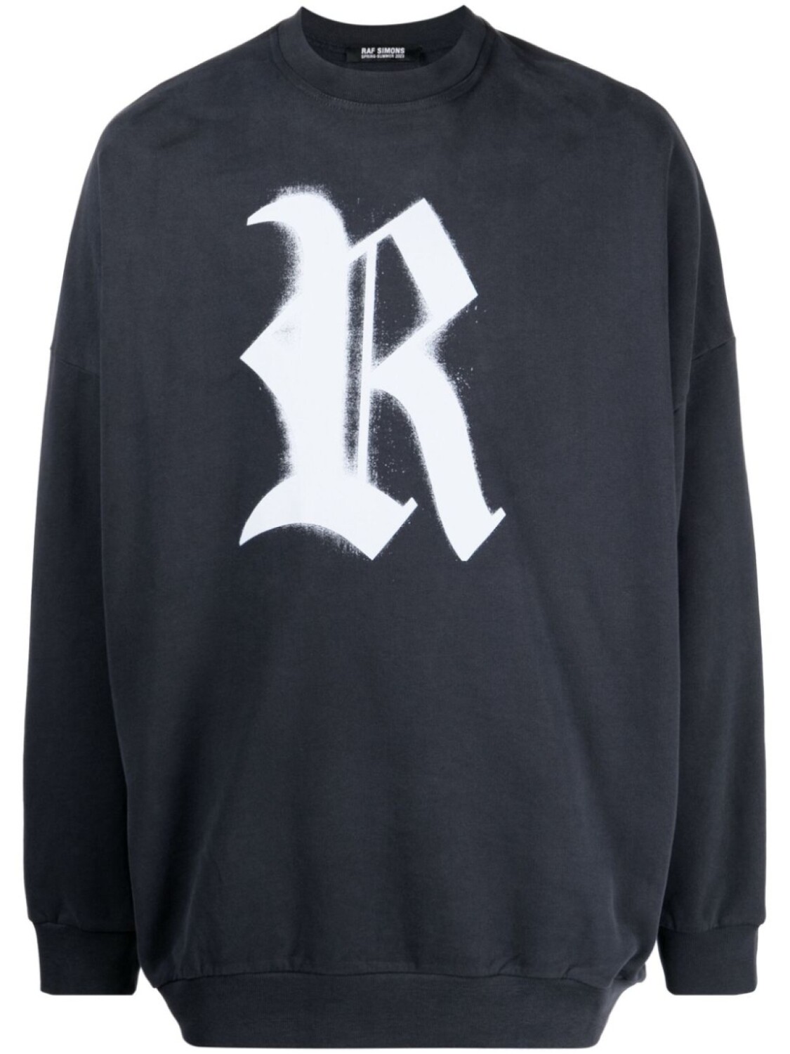 

Толстовка с логотипом Oversized Raf Simons, синий