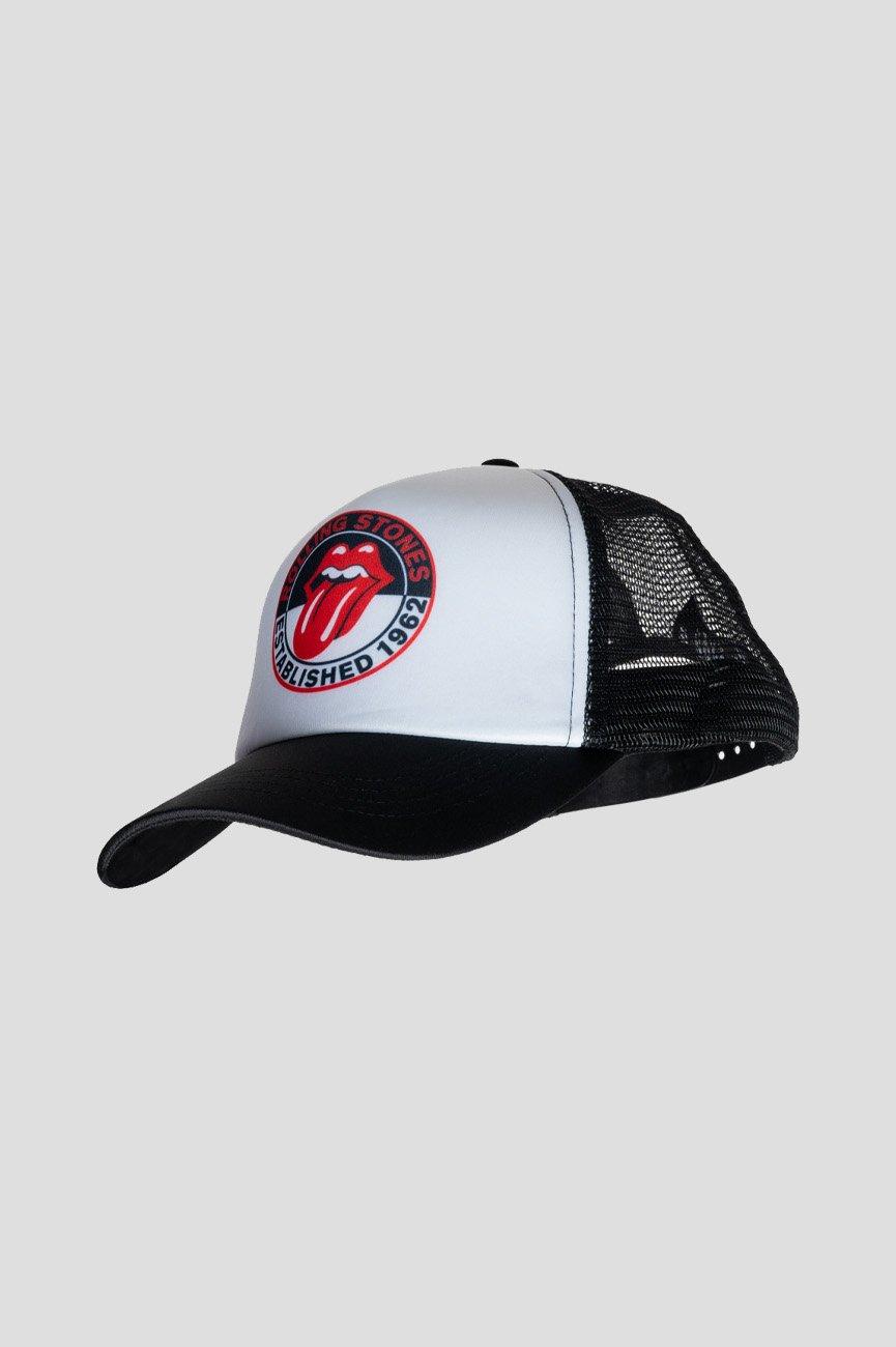 Бейсбольная кепка Trucker Est 1962 Rolling Stones, черный 1 шт унисекс сетчатая кепка утконос на весну лето многоцветный