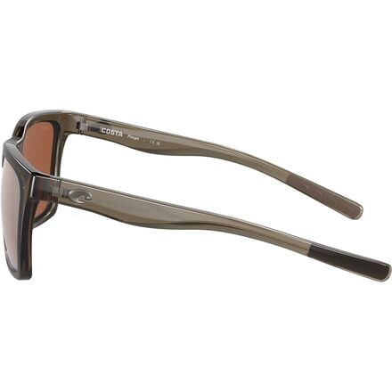 цена Поляризационные солнцезащитные очки Panga 580P Costa, цвет Shiny Taupe Crystal Frame/Copper Silver Mirror 580P