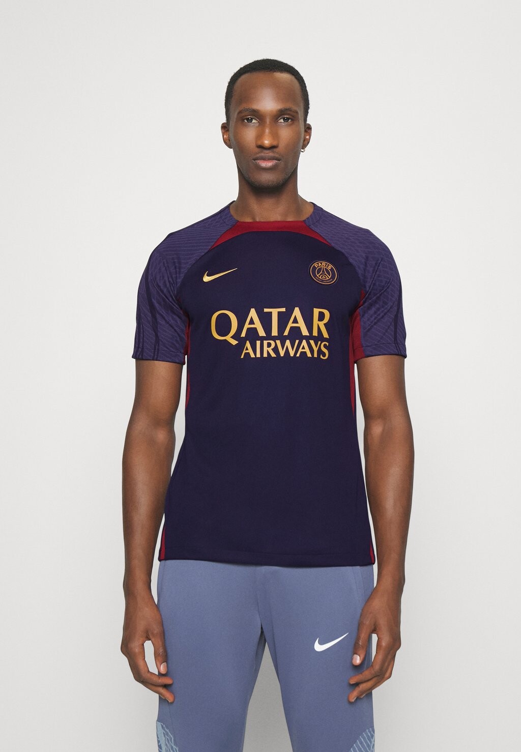 

Team PARIS ST GERMAIN STRIKE Nike, замша черненая, синяя/золотая