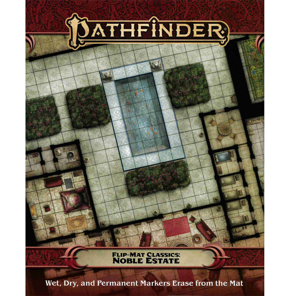 

Ролевая игра Paizo Publishing Pathfinder 2E RPG: Flip-Mat Classics - Noble Estate