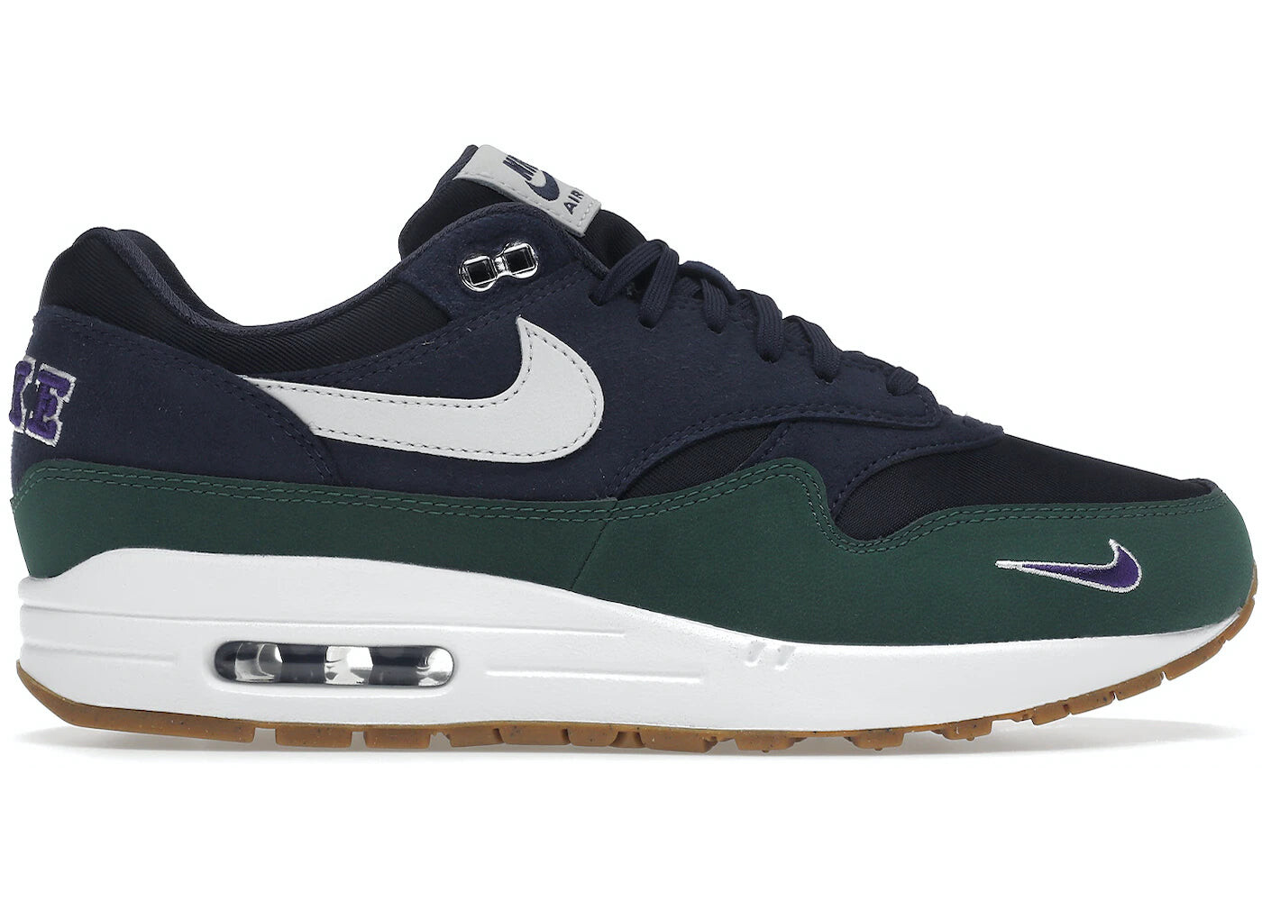 

Кроссовки женские Nike Air Max 1, синий / зеленый