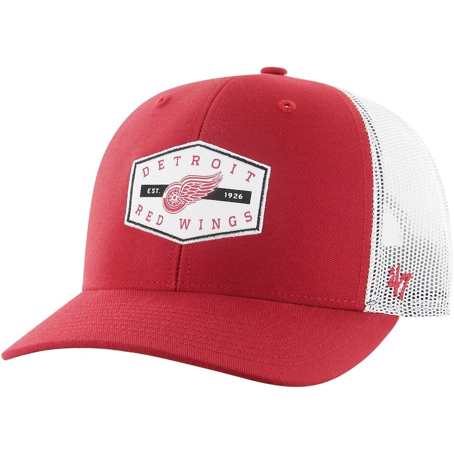 

Бейсболка 47 Detroit Red Wings, красный