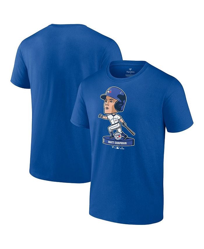 

Мужская футболка с рисунком Matt Chapman Royal Toronto Blue Jays Bobble Head Nike, синий