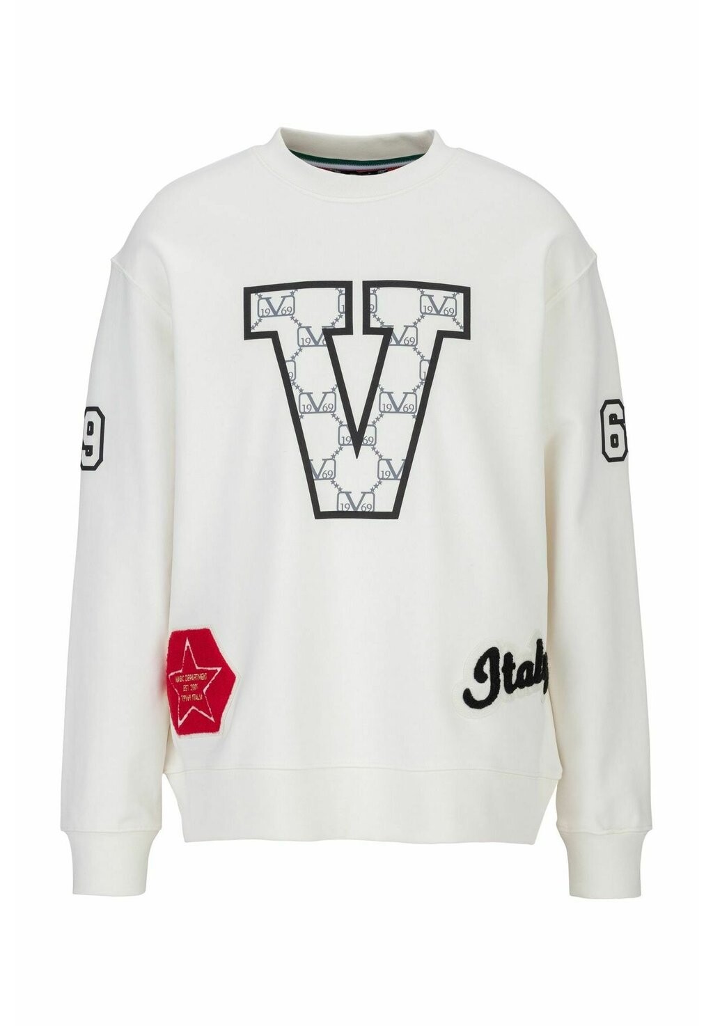 

Толстовка SALOMO 19V69 Italia, цвет off white
