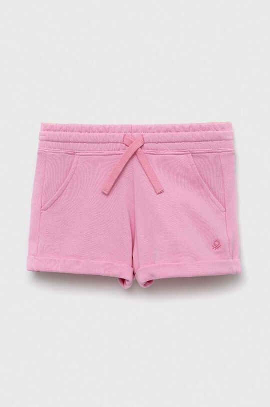 

Детские шерстяные шорты United Colors of Benetton, розовый