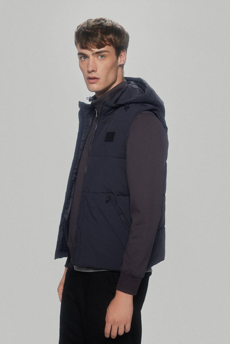 

Жилет с капюшоном Pedro del Hierro, синий