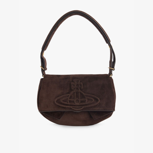 

Сумка через плечо из кожи Sadie Vivienne Westwood, коричневый