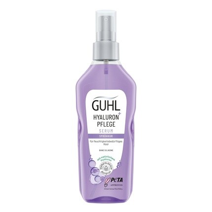 

Guhl Hyaluron+ Care Сыворотка-спрей 150 мл для волос, нуждающихся в влаге, без силикона, с натуральной гиалуроновой кислотой