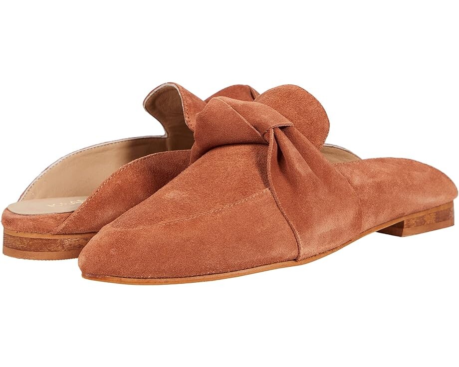 

Балетки KAANAS Minsk Suede Turban Mule, цвет Cinnamon