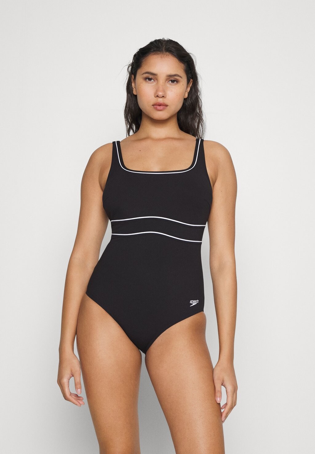 

Купальный костюм Speedo, черно-белый