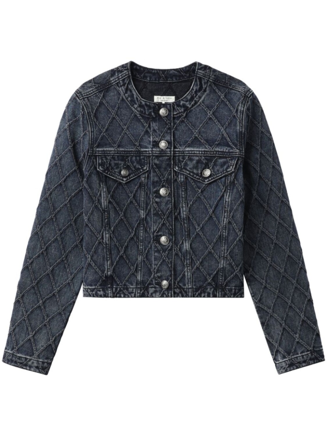 

Стеганая куртка Cora Rag & bone, синий