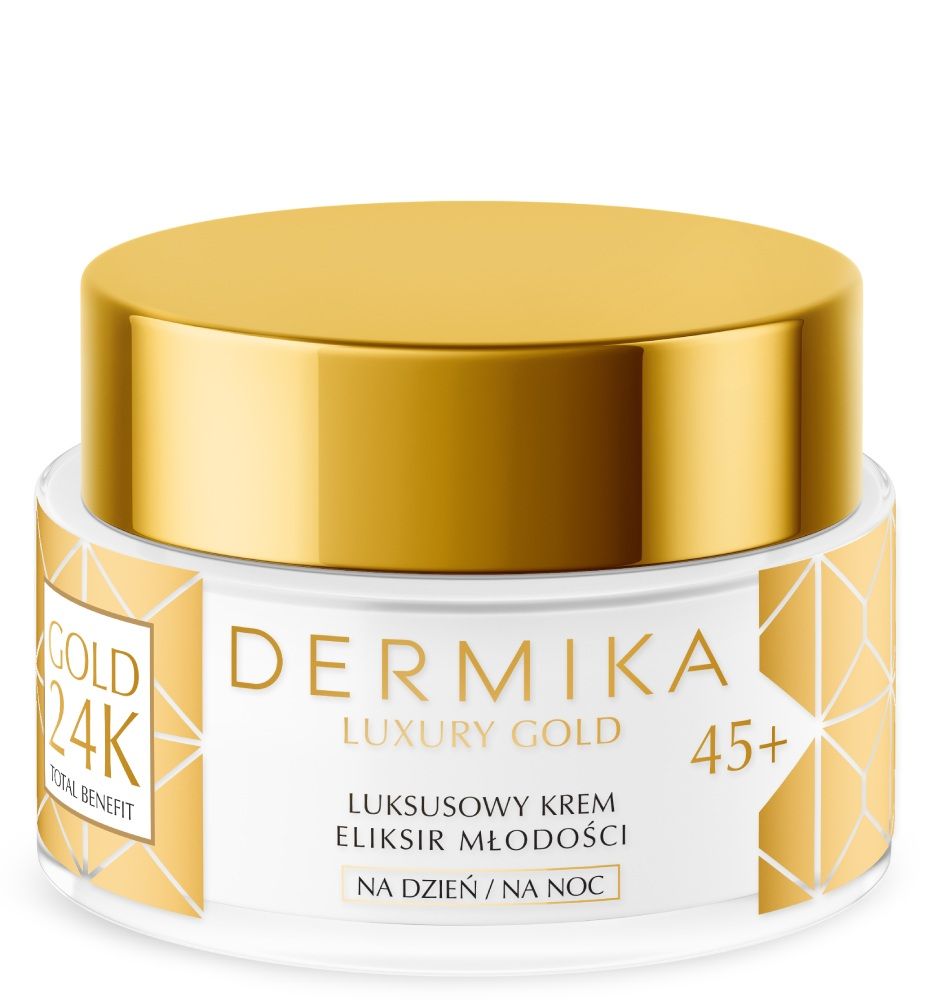 Dermika Gold 24k Total Benefit 45+ крем для лица, 50 ml