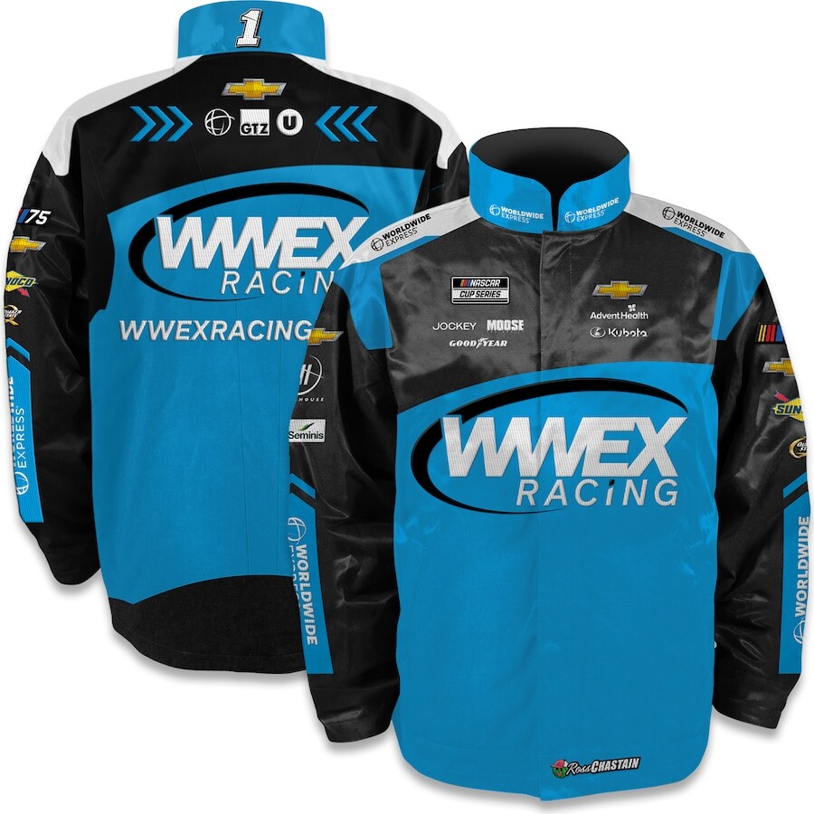 

Куртка Trackhouse Racing Team Collection Ross Chastain, черный