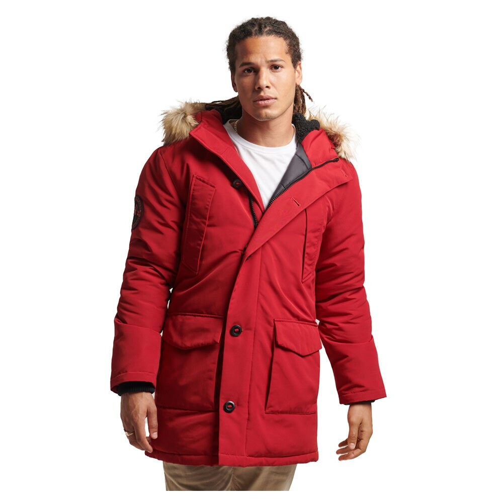 

Куртка Superdry Vintage Everest, красный