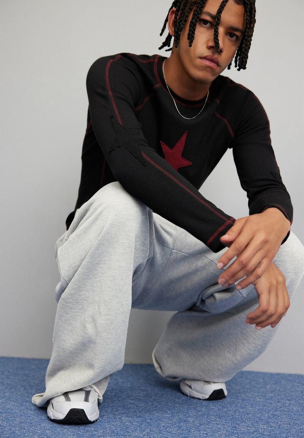 

Брюки для бега MARL MONSTER Jaded London, цвет grey
