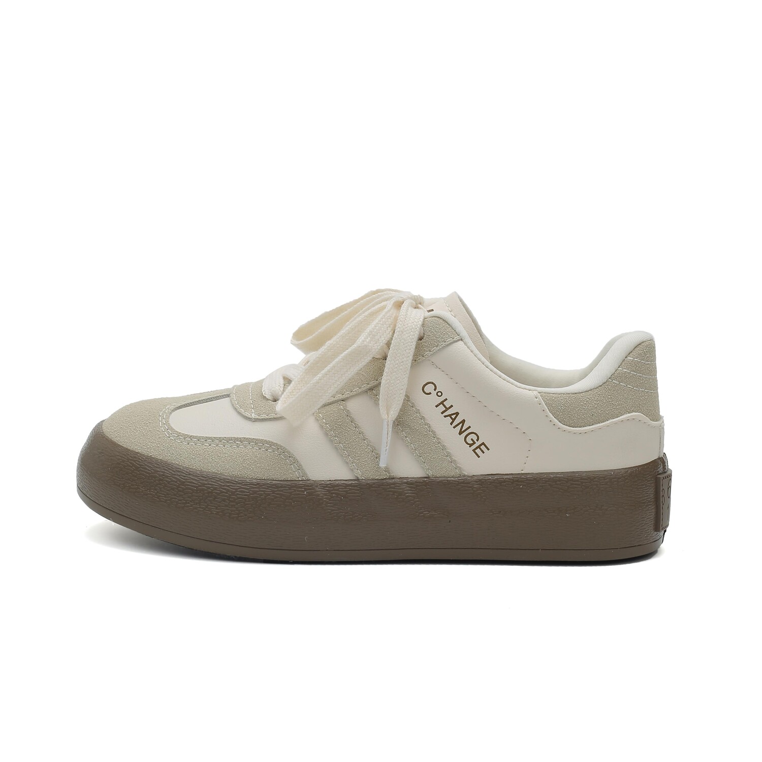 

Кроссовки YOBN SMILE Skateboarding Shoes Women's Low-top, цвет Off-white