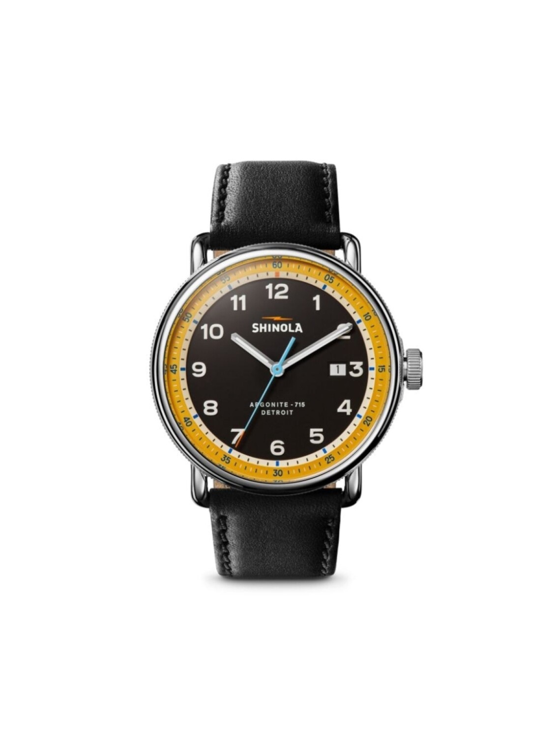 

Наручные часы The Canfield 43 мм Shinola, черный