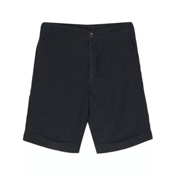 

Шорты linen bermuda shorts Peserico, синий