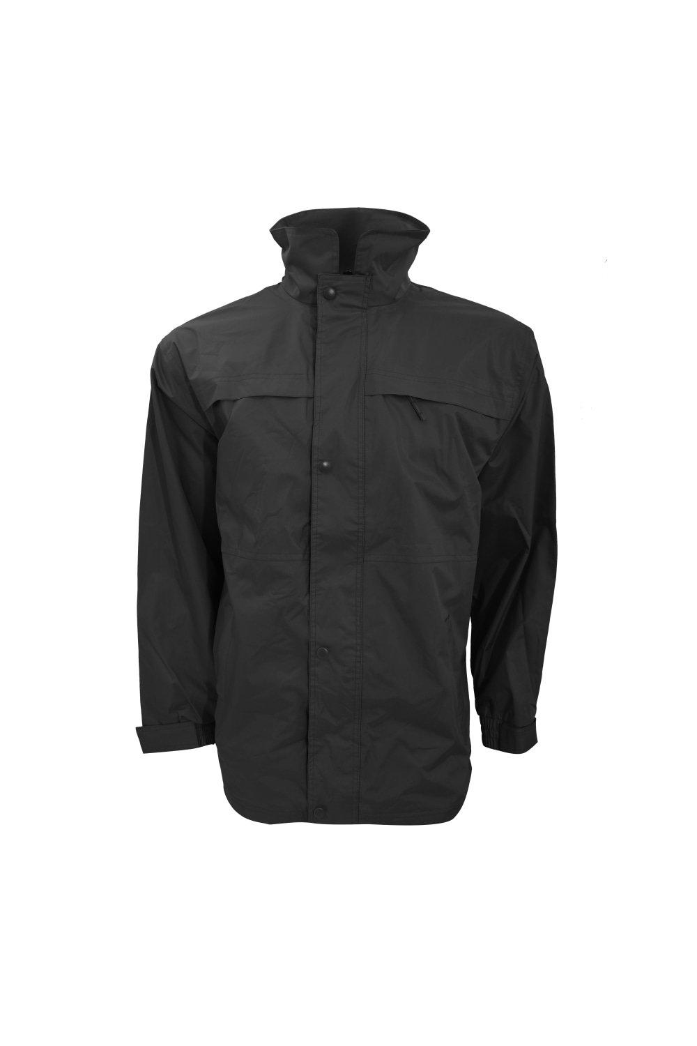 Многофункциональная водонепроницаемая ветрозащитная куртка средней тяжести Result, черный