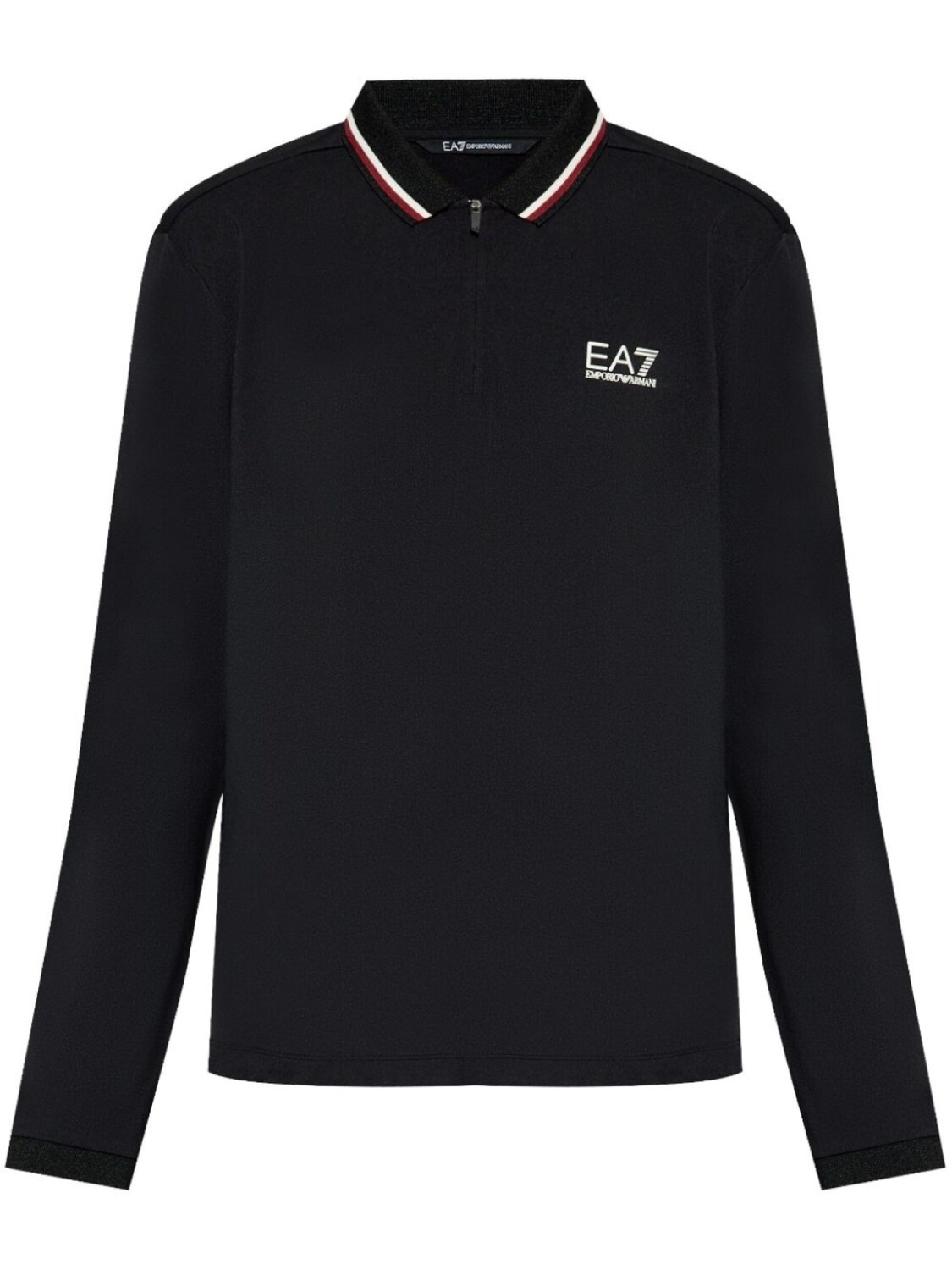 

Ea7 Emporio Armani рубашка поло с длинным рукавом, черный