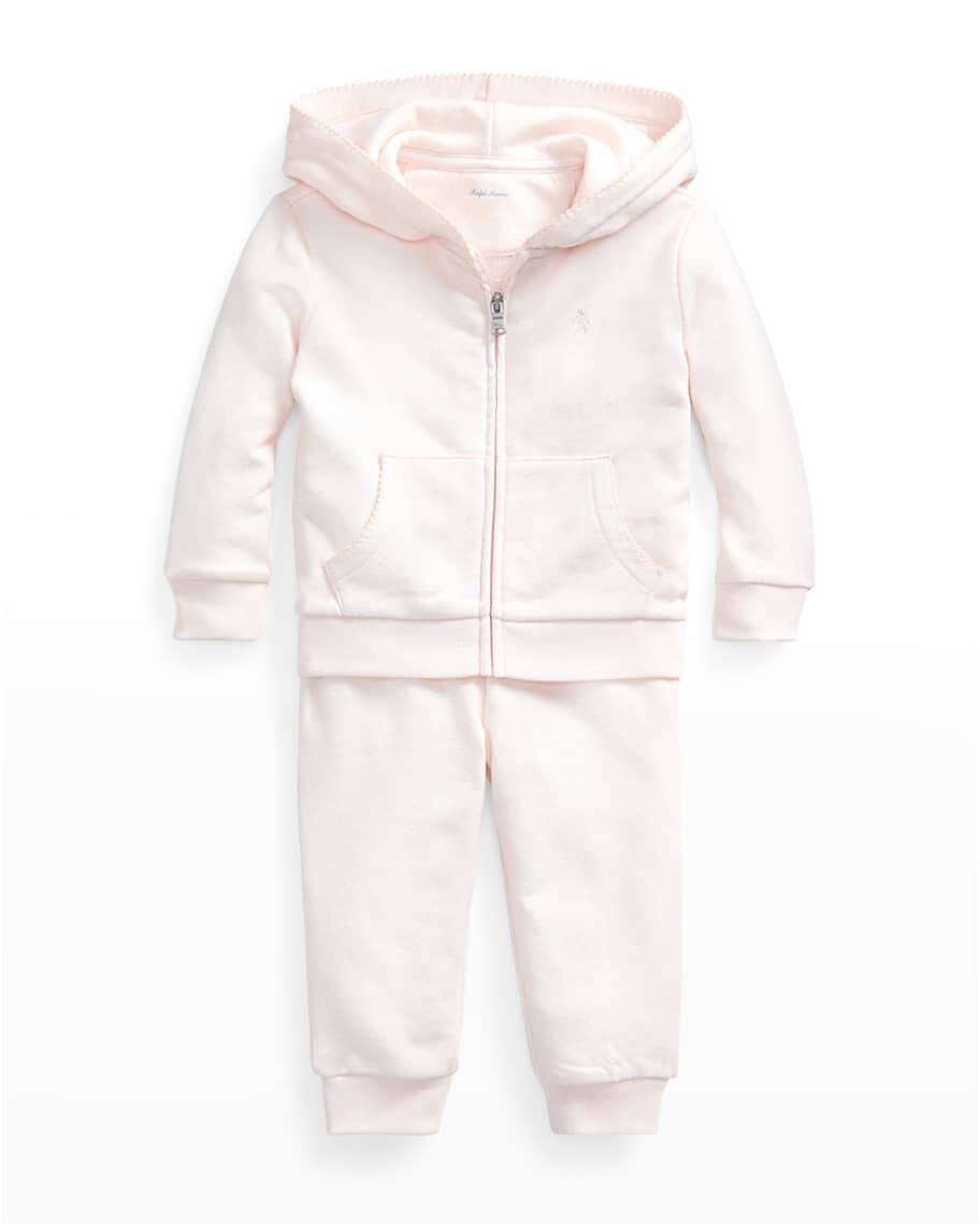 

Комплект джоггеров Atlantic Terry из флиса для девочек, размеры 3–24 мес. Ralph Lauren Childrenswear