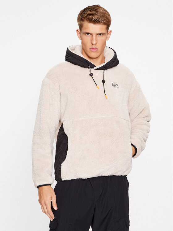 

Толстовка обычного кроя Ea7 Emporio Armani, бежевый