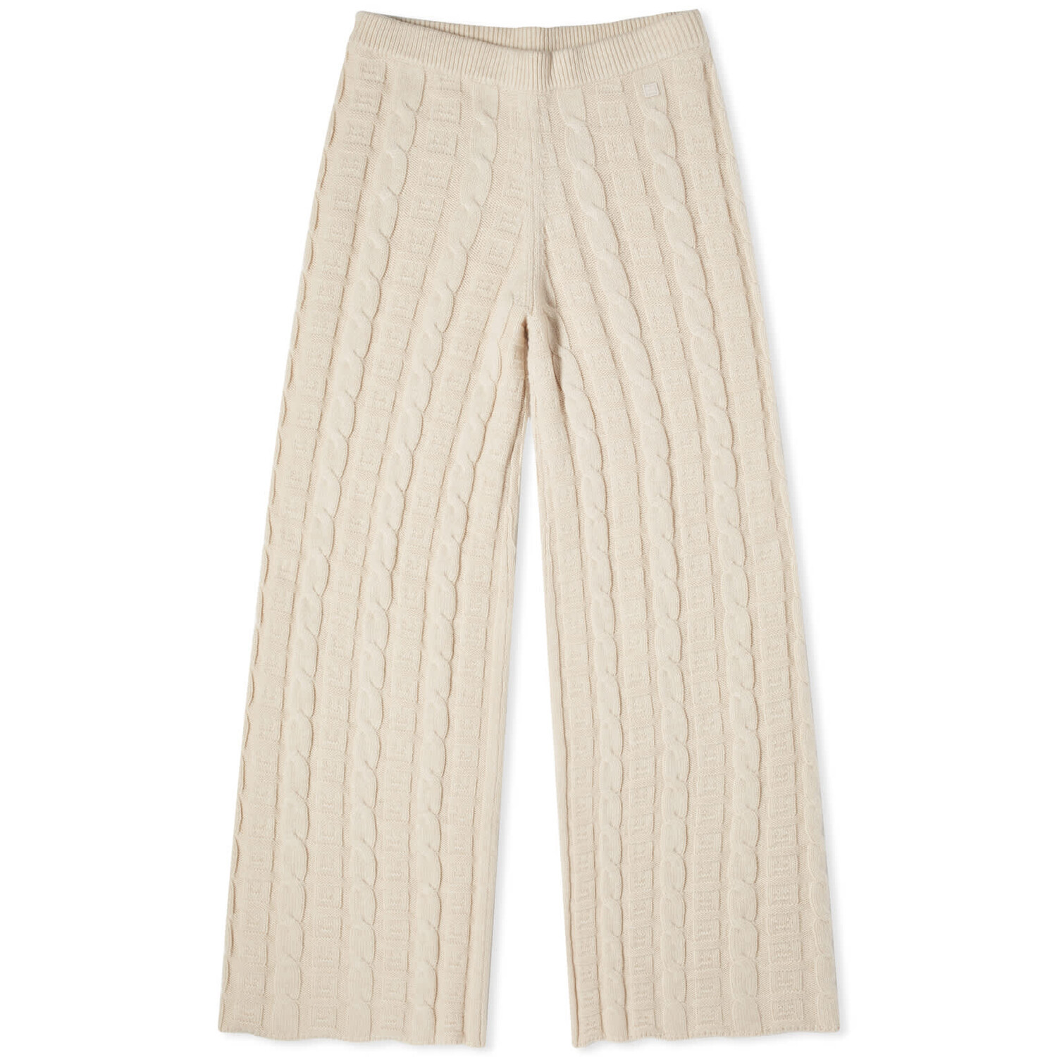 

Брюки Acne Studios Kong Face Cables, цвет Oatmeal Melange