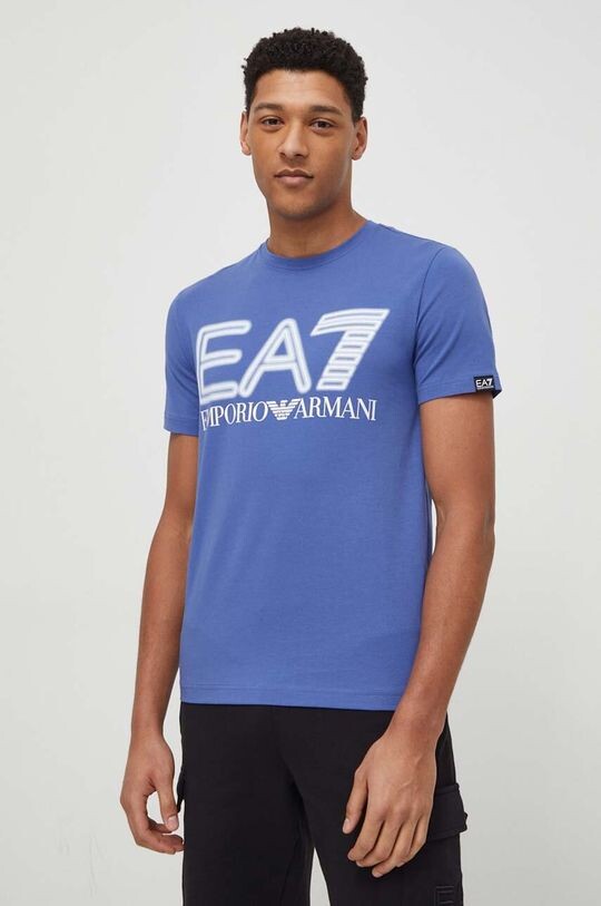 

Футболка EA7 Emporio Armani, синий