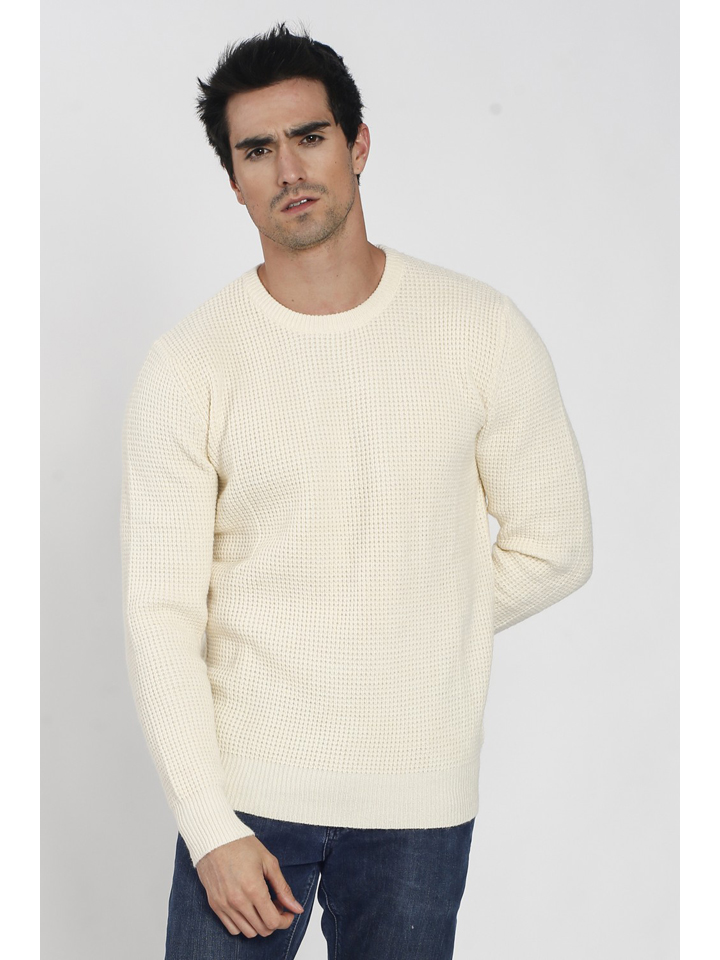 Пуловер William de Faye, кремовый