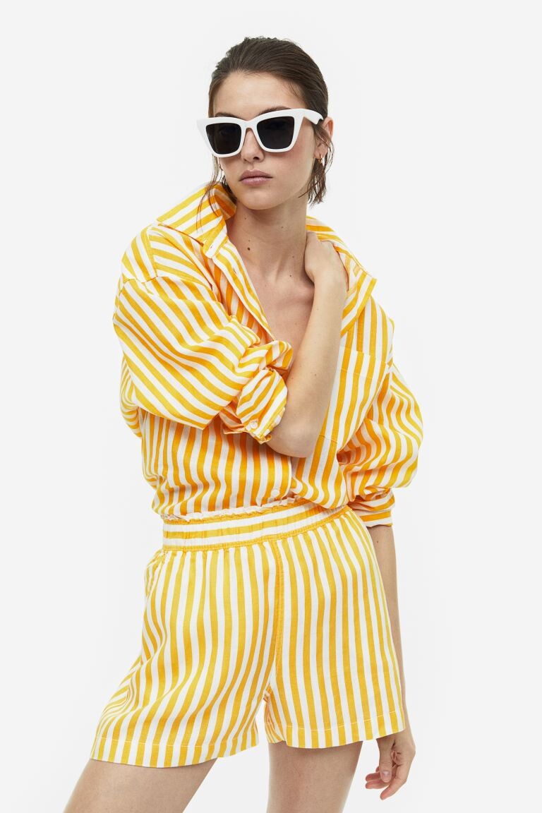 

Льняные шорты H&M
