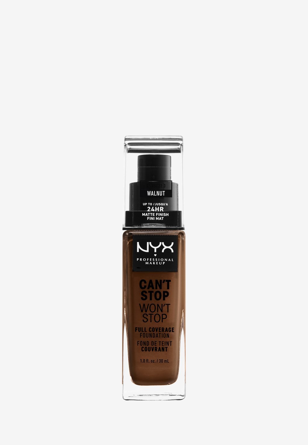 

Тональный крем Can'T Stop Won'T Stop Foundation Nyx Professional Makeup, цвет 22.3 walnut