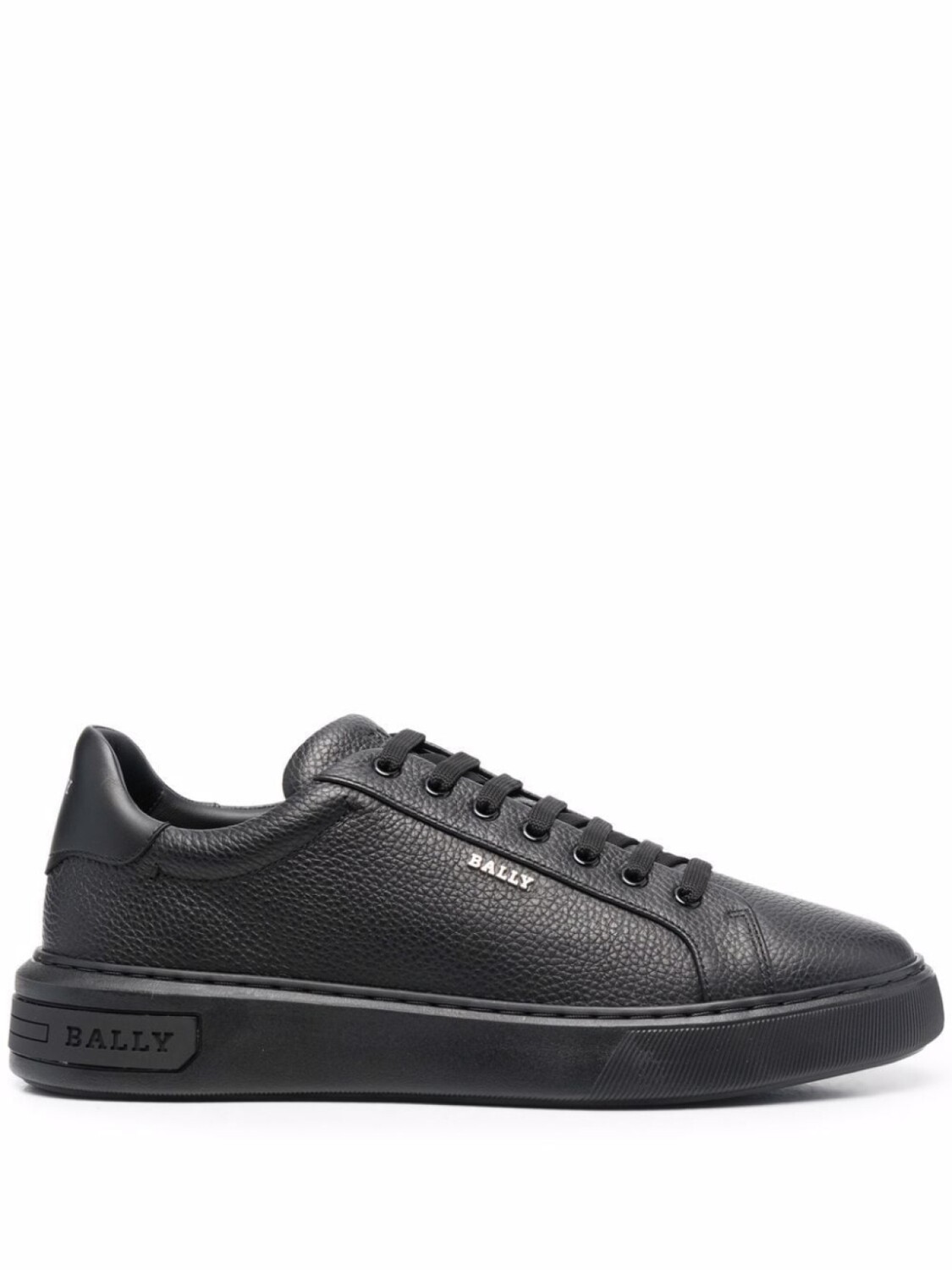 

Bally кеды Miky_ из зернистой кожи, черный