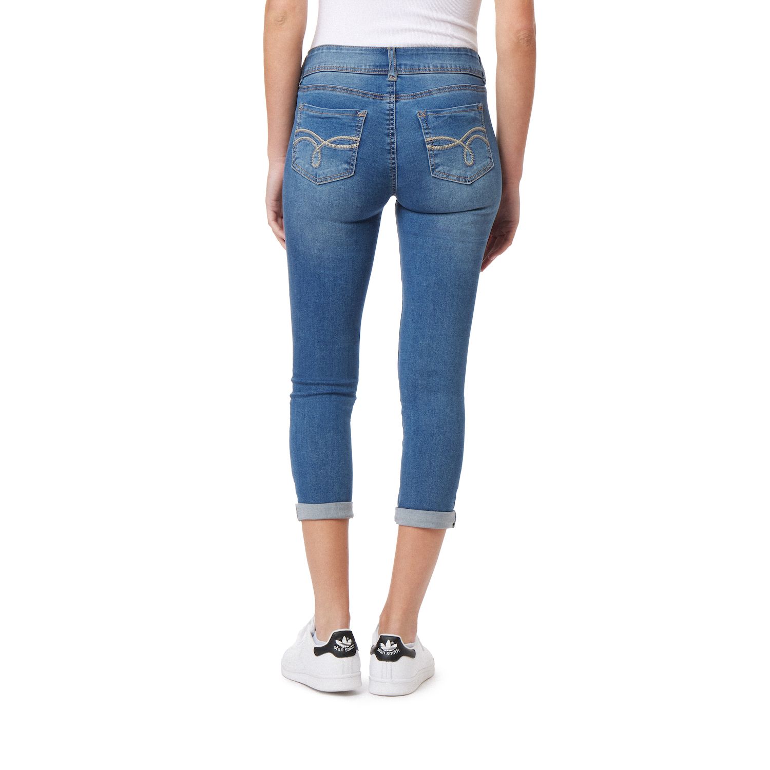 цена Мягкие укороченные джинсы ультра средней посадки WallFlower Insta для юниоров WallFlower