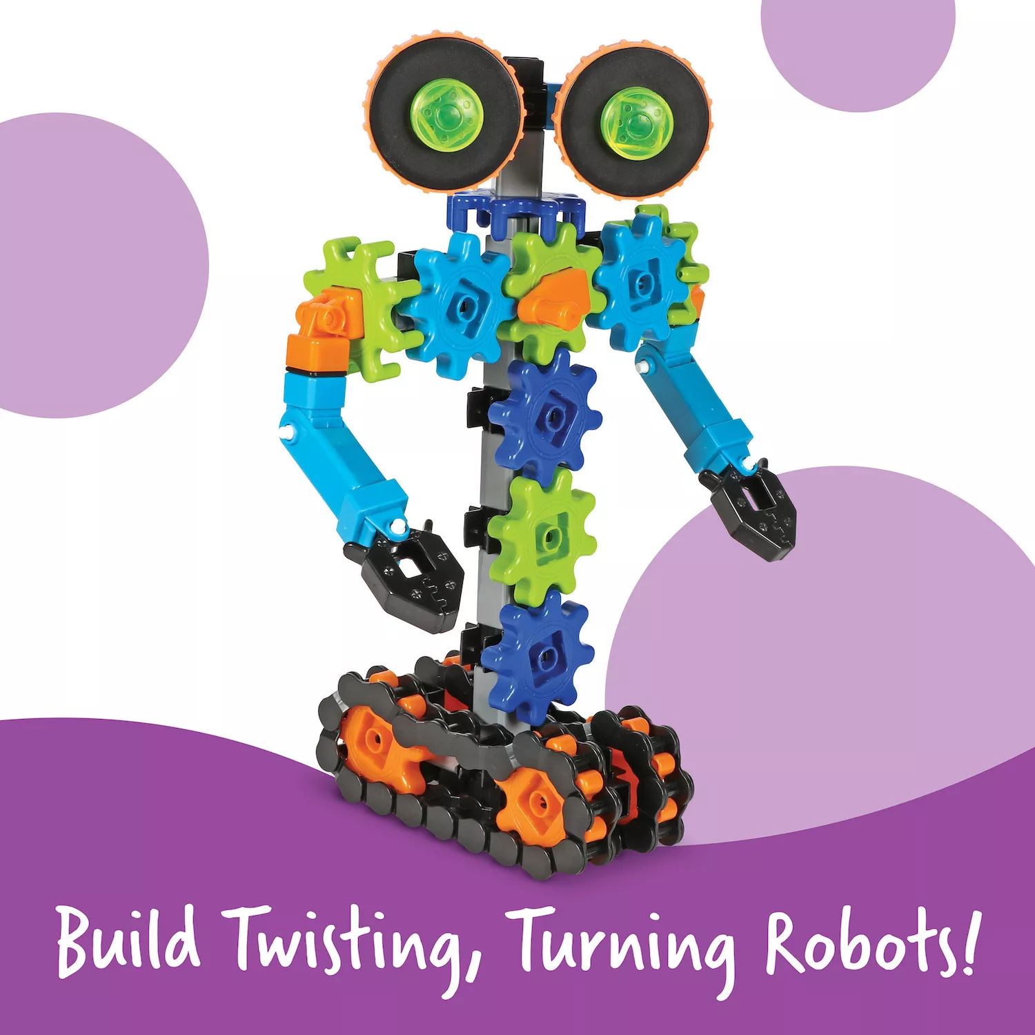 Учебные ресурсы Gears! Шестерни! Шестерни! Роботы в движении Learning Resources 15 килограммовые сервометаллические шестерни