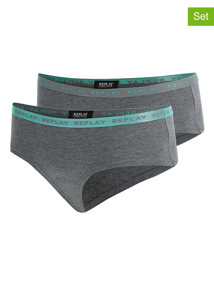 

Трусы Replay 2er Set Pantys, серый
