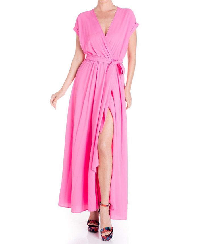цена Женское платье макси Jasmine Meghan Los Angeles, розовый