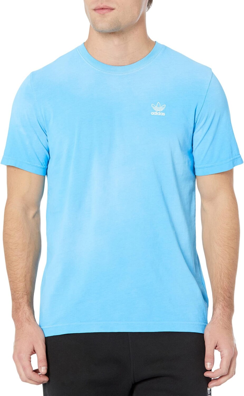 

Футболка с краской Essentials adidas, цвет Pulse Blue/White