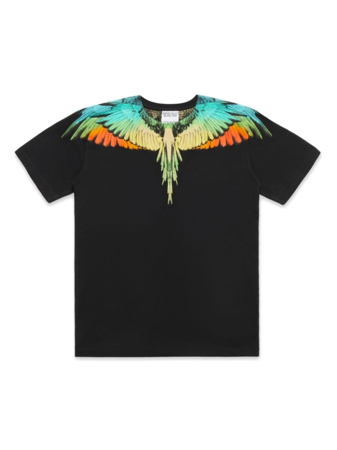 

Marcelo Burlon County Of Milan Kids футболка Icon Wings, черный
