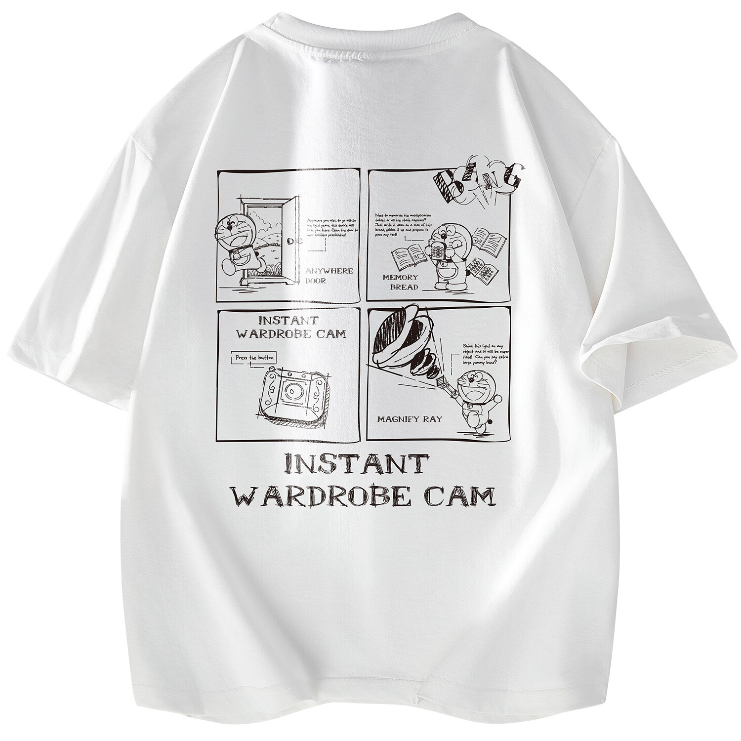 

Футболка унисекс Doraemon, белый