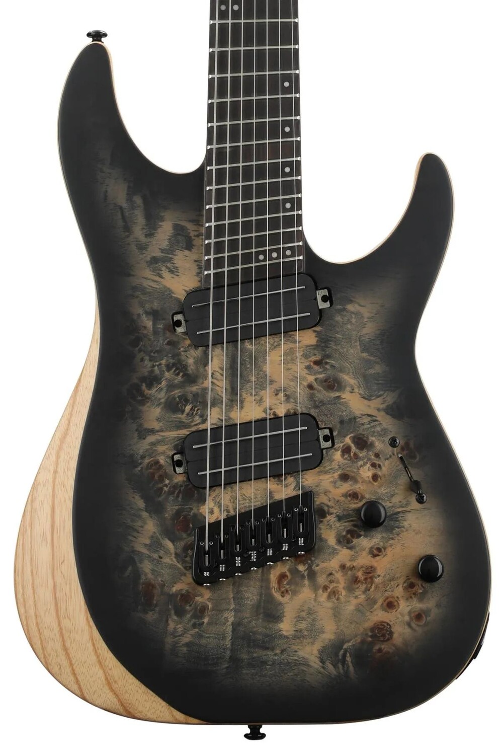 

Schecter Reaper-7 Multiscale — Satin Charcoal Burst